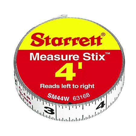 STARRETT Measure Stix 1/2" X 4Ft SM44W